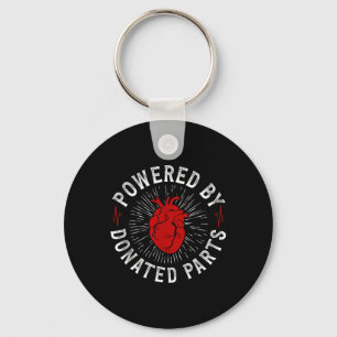 Donated Parts Heart Transplant Survivor New Heart Key Ring