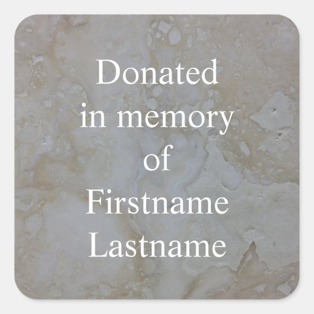 Donation  Sticker Stone (Front)