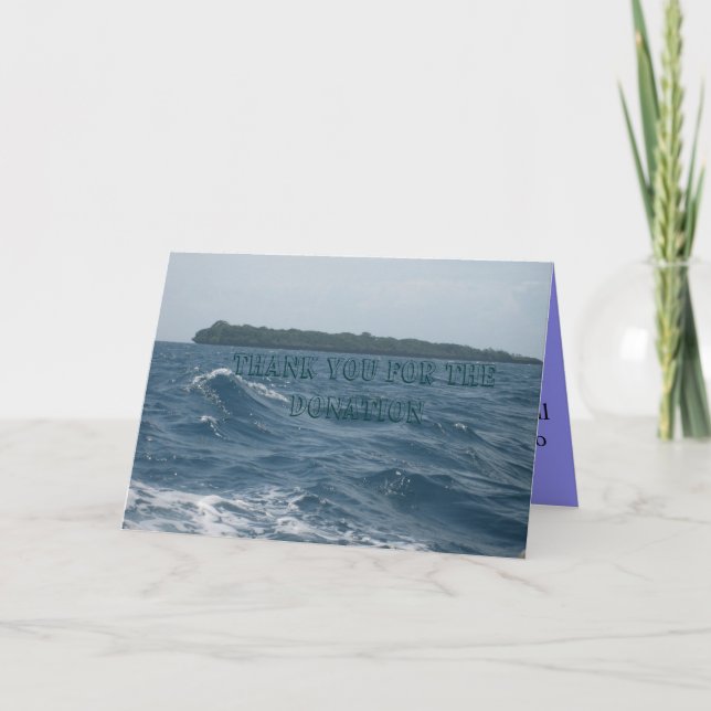 DONATION THANK YOU CARD (Front)