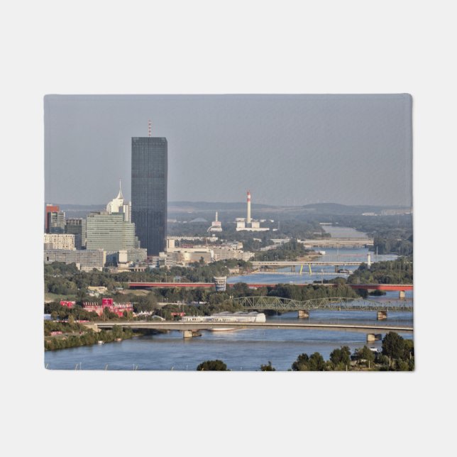 Donaucity, Vienna Austria Doormat (Front)