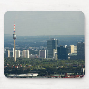 Donauturm and UNO City Mouse Mat