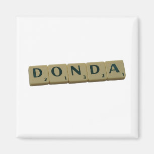 Donda Letter Tiles Magnet
