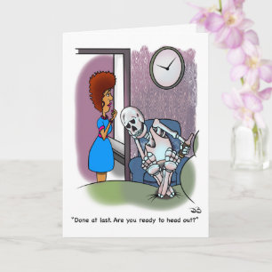 Done At Last Greeting Card