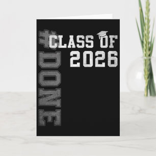 #done Cl Of 2026 Graduate Senior 2026 Graduation G Card