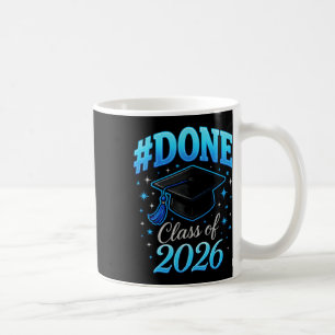 #done Cl Of 2026 - Senior Graduation Coquette Coffee Mug
