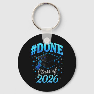 #done Cl Of 2026 - Senior Graduation Coquette Key Ring