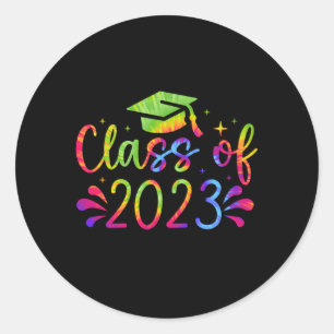 Done Class Of 2023 Graduation Student Grad Seniors Classic Round Sticker