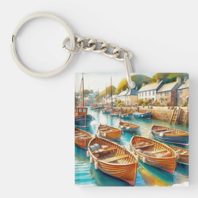 Done for the Day Key Ring (Front)