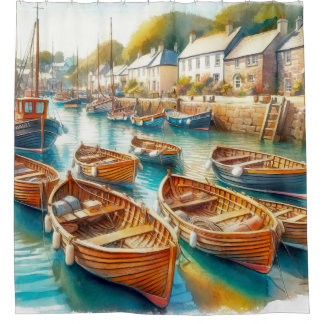 Done for the Day Shower Curtain