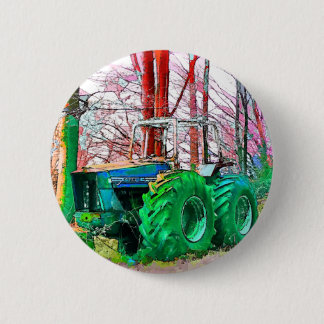 DONE PLOWING 6 CM ROUND BADGE