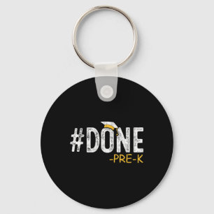 Done Pre-k Preschool Graduation 2025 Gifts Teacher Key Ring