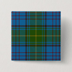 Donegal County Irish Tartan 15 Cm Square Badge