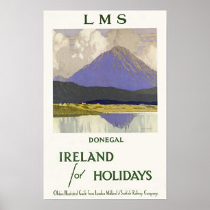 Donegal,Ireland For Holidays Poster