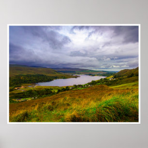Donegal River Valley Wall Art Ireland Landscape