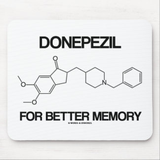 Donepezil For Better Memory (Chemical Molecule) Mouse Mat