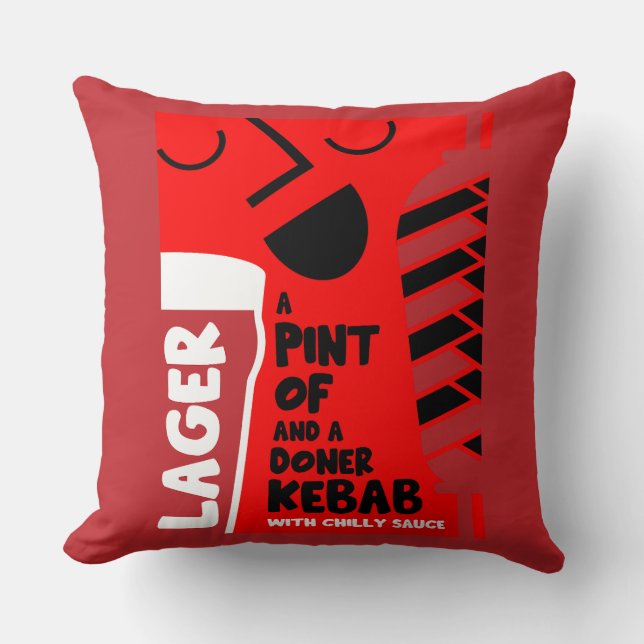 Doner Kebab Cushion (Front)