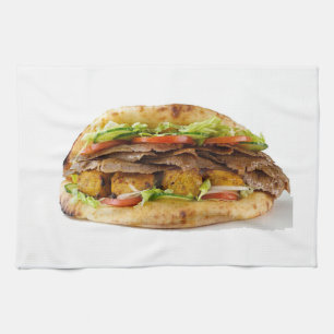 "Doner Kebab" design kitchen towel