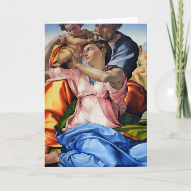 Doni Tondo, Doni Madona (detail), Michelangelo, 15 Card (Front)