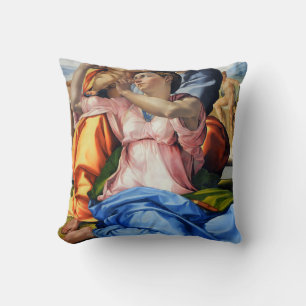 Doni Tondo, Doni Madona (detail), Michelangelo, 15 Cushion