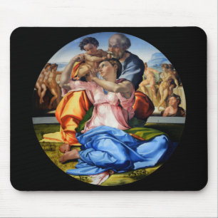 Doni Tondo, Doni Madona, Michelangelo, 1507 Mouse Mat