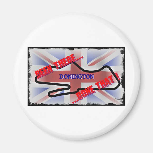 Donington - been there... magnet (Front)