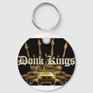donk kings because logo key ring