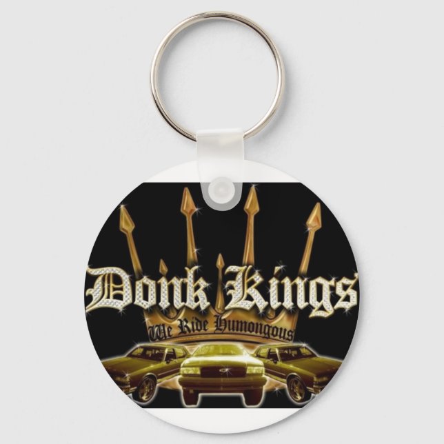 donk kings because logo key ring (Front)