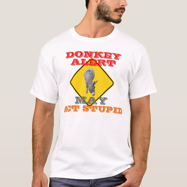 Donkey Alert T-Shirt (Front)