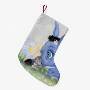 Donkey and Daisy Christmas Stocking