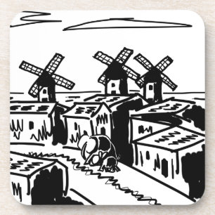 donkey and elephant in Spain Coaster