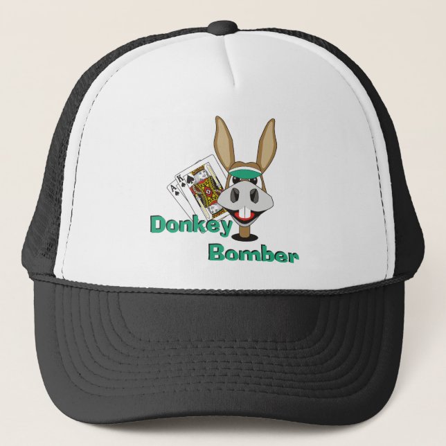 Donkey Bomber Trucker Hat (Front)