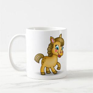 Donkey Cartoon funny and Cute Coffee Mug