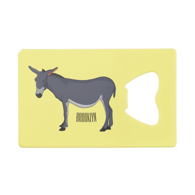 Donkey cartoon illustration  (Front (Horizontal))