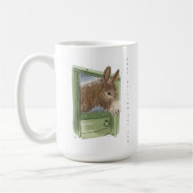Donkey Cup - Cute -  Just waiting for you - 