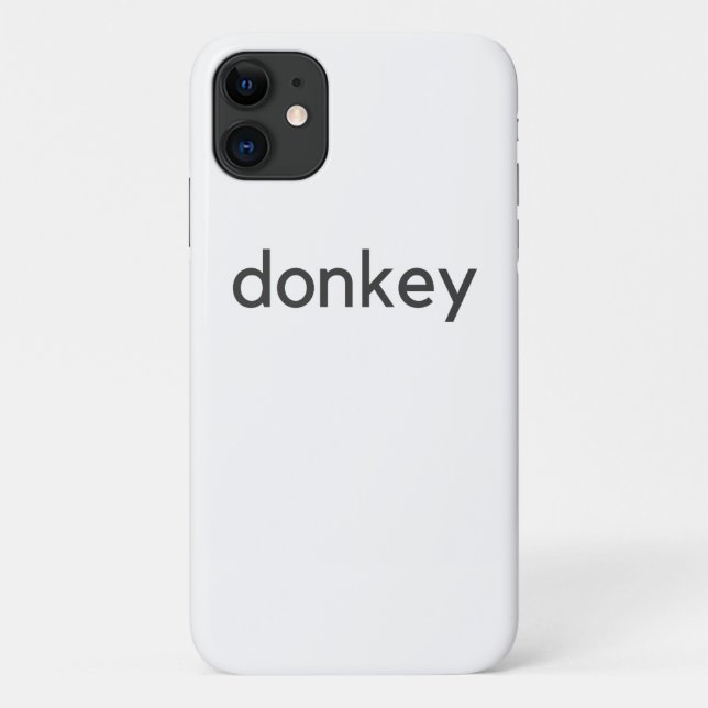 donkey dark Case-Mate iPhone case (Back)