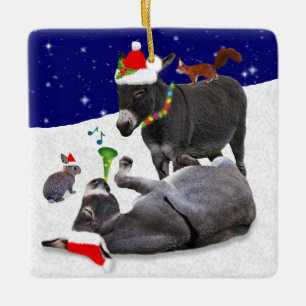 Donkey Daze Ornament