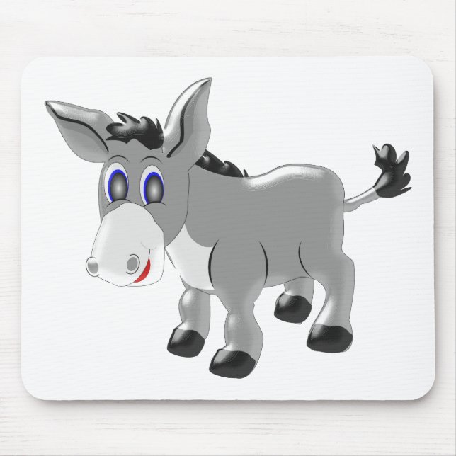 Donkey Design Mouse Mat (Front)