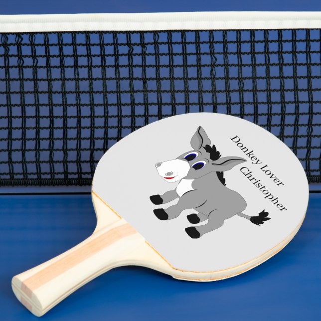 Donkey Design Personalised Ping Pong Paddle (Insitu)