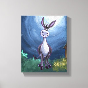 Donkey Gifts & Accessories Canvas Print