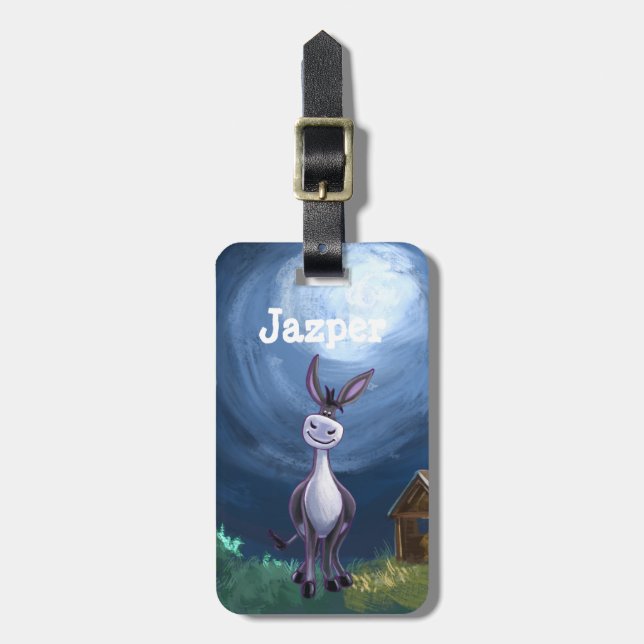 Donkey Gifts & Accessories Luggage Tag (Front Vertical)