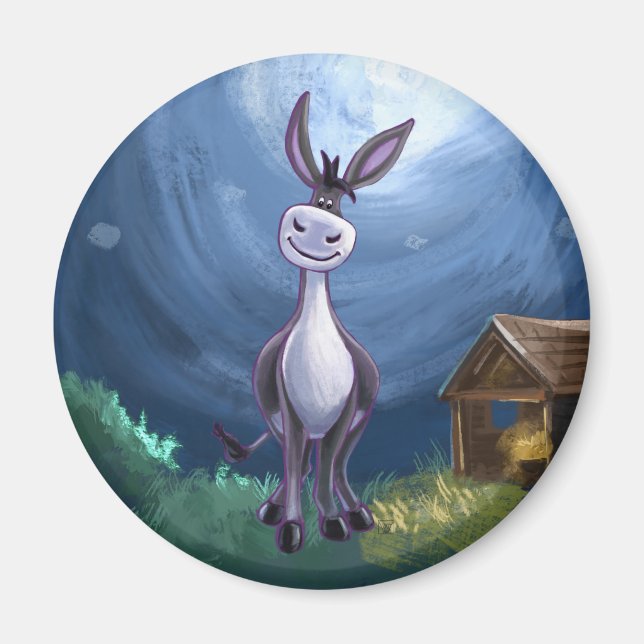 Donkey Gifts & Accessories Magnet (Front)