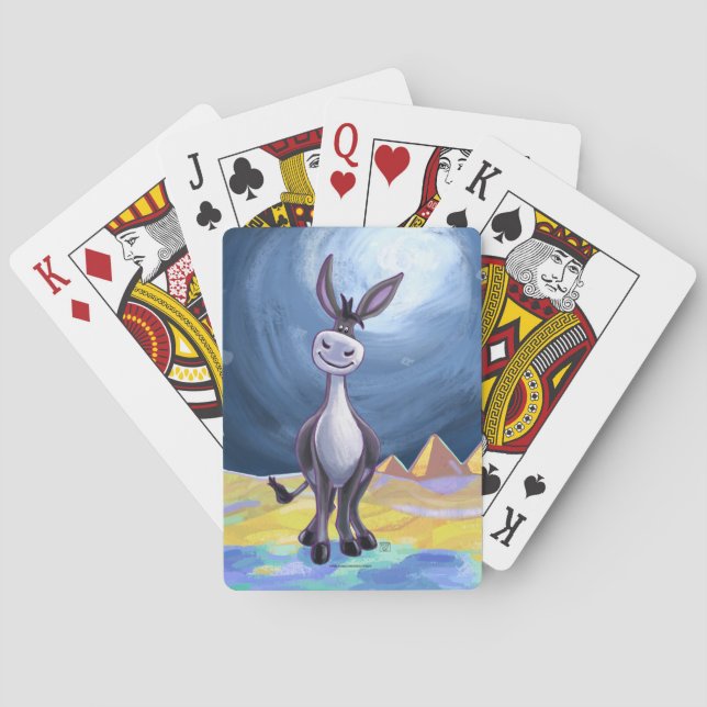 Donkey Gifts & Accessories Playing Cards (Back)