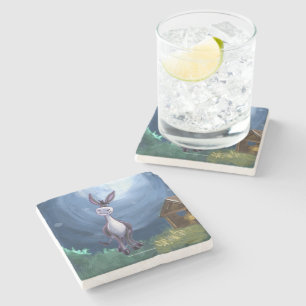 Donkey Gifts & Accessories Stone Coaster