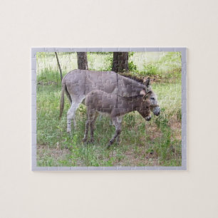 Donkey Grazing Puzzle