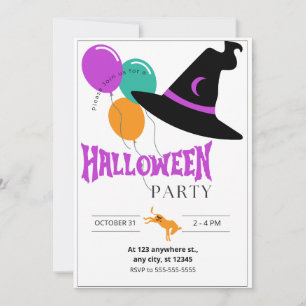 Donkey Halloween Party Invitation