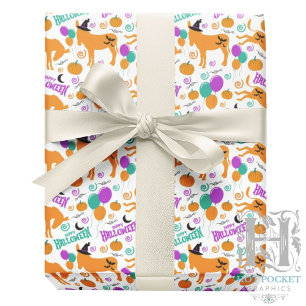 Donkey Halloween Wrapping Paper