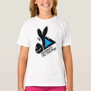 DONKEY !!! HIT THE PLAY BY MASANSER PIXELAT T-Shirt