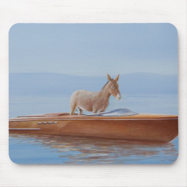 Donkey in a Riva 2010 Mouse Mat (Front)