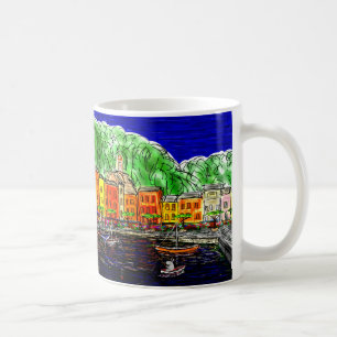 donkey in Portofino, Italy Coffee Mug