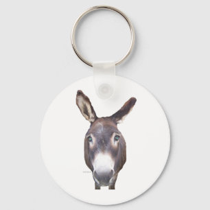 Donkey In Your Face Key Ring